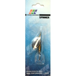 Блешня для риболовлі, обертова, EOS S0036C, вага 5г, колір GS201001